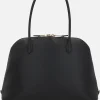 borsa a mano in pelle liscia