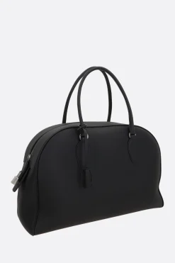 borsa a mano India 15.75 in pelle martellata