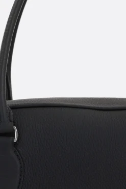 borsa a mano India 15.75 in pelle martellata