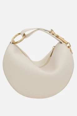 borsa a mano Knight Arc in pelle martellata