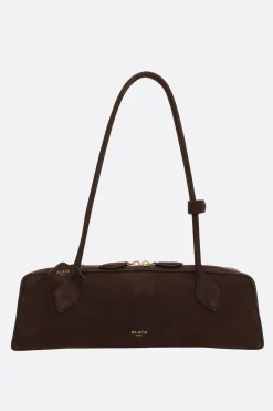borsa a mano Le Teckel media in nabuk