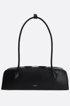 borsa a mano Le Teckel media in pelle liscia