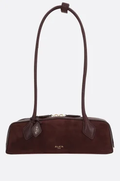 borsa a mano Le Teckel small in suede