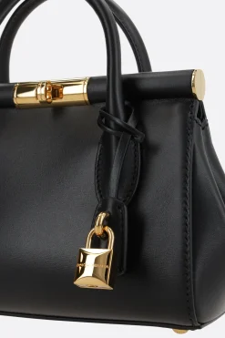 borsa a mano Marlene in pelle liscia