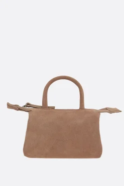 borsa a mano Microdritta in suede