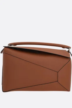 borsa a mano Puzzle large in pelle Classic