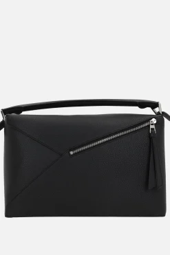 borsa a mano Puzzle large in pelle martellata
