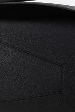 borsa a mano Puzzle large in pelle martellata