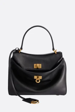 borsa a mano Rodeo mini in pelle liscia