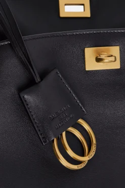 borsa a mano Rodeo mini in pelle liscia