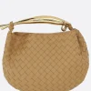 borsa a mano Sardine small in Intrecciato nappa