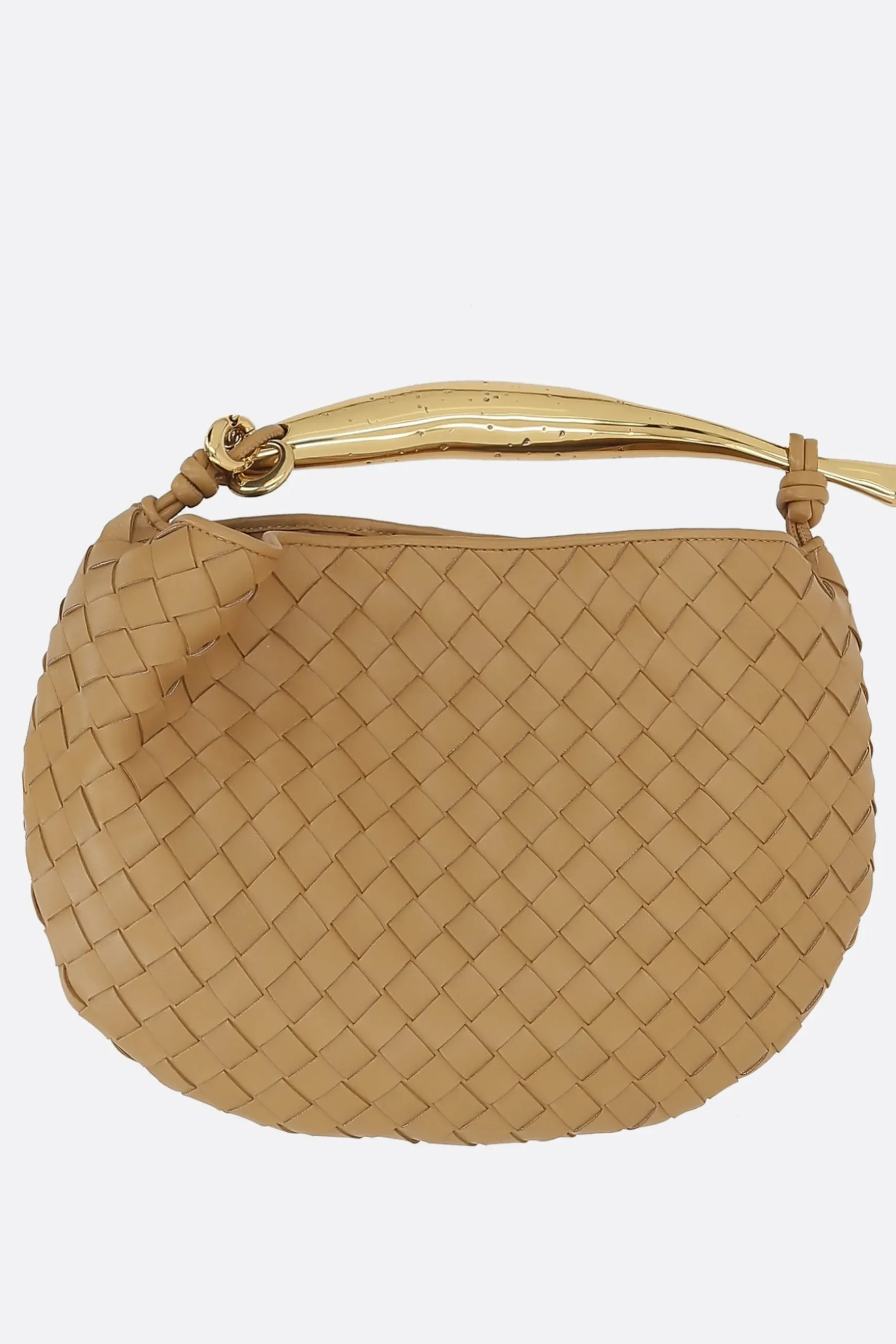 borsa a mano Sardine small in Intrecciato nappa