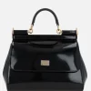 borsa a mano Sicily large in vernice