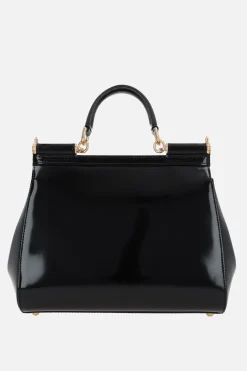 borsa a mano Sicily large in vernice