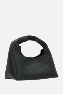 borsa a mano The Mini Sack in pelle martellata