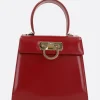 borsa a mano Top Handle small in pelle spazzolata