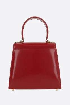 borsa a mano Top Handle small in pelle spazzolata