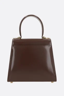 borsa a mano Top Handle small in pelle spazzolata