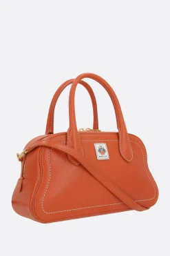 borsa a mano Unda in pelle martellata