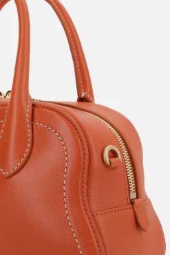 borsa a mano Unda in pelle martellata