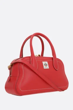 borsa a mano Unda in pelle martellata