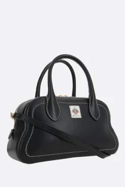 borsa a mano Unda in pelle martellata