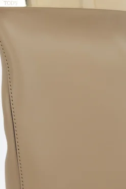 borsa a secchiello small in pelle liscia