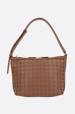 borsa a spalla Anì small in nappa Mosaico