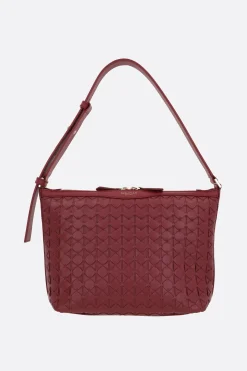 borsa a spalla Anì small in nappa Mosaico