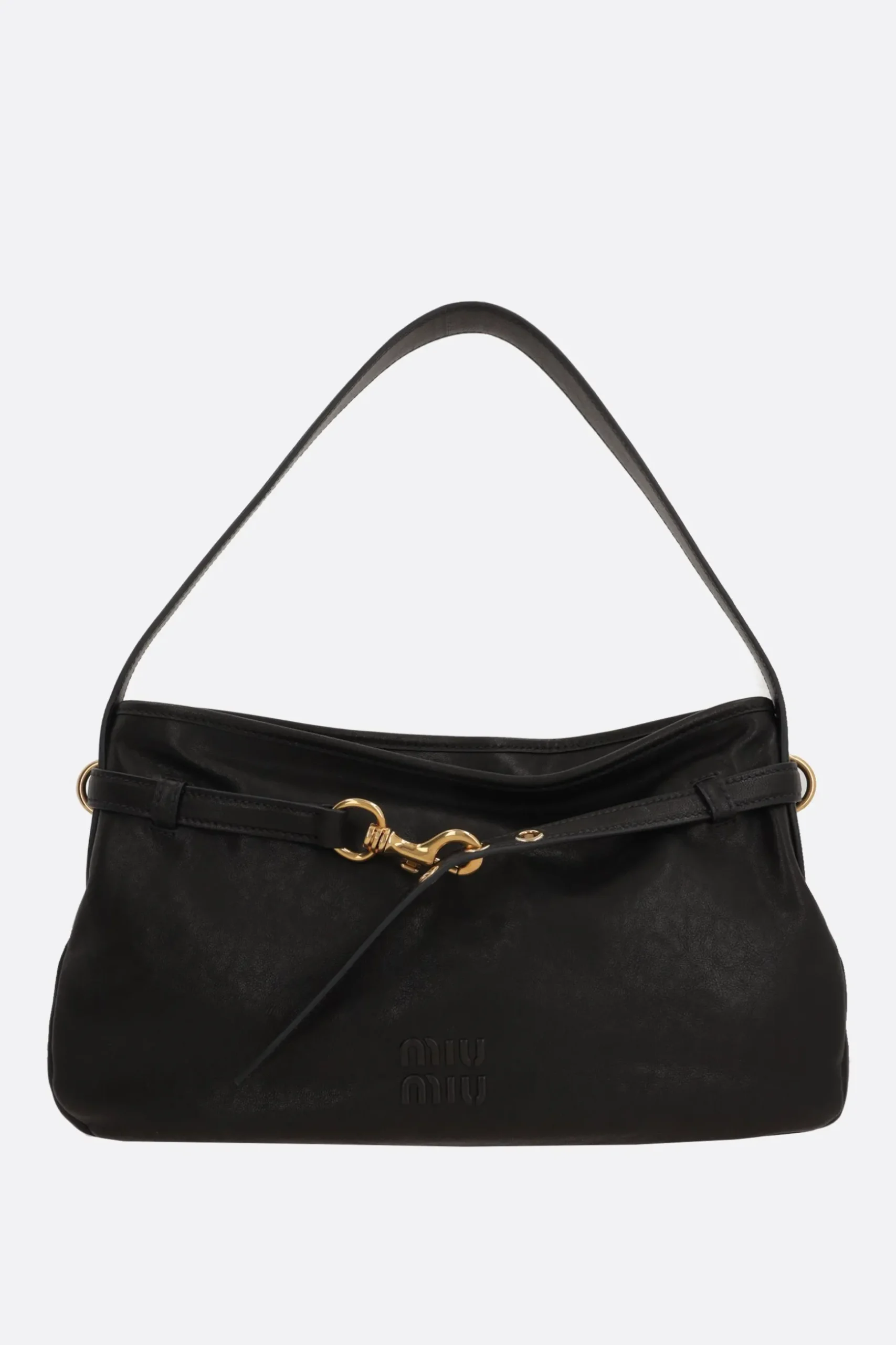 borsa a spalla Aventure media in nappa Aviator