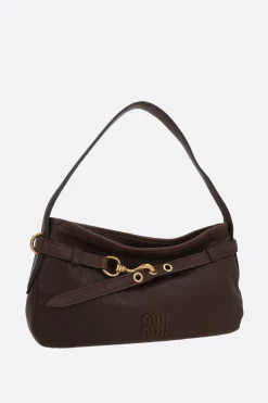 borsa a spalla Aventure small in nappa Aviator