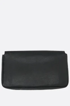 borsa a spalla Baguette Chain Large in pelle semilucida