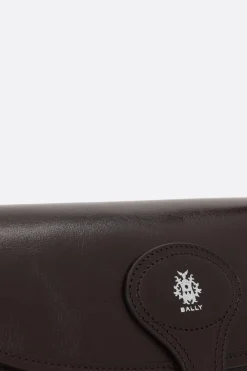 borsa a spalla Beckett in pelle craquelé
