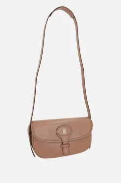 borsa a spalla Beckett in pelle craquelé