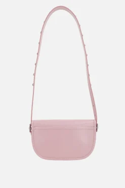 borsa a spalla Beckett mini in pelle craquelé