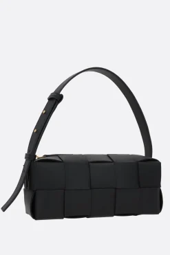 borsa a spalla Brick Cassette small in Maxi Intrecciato