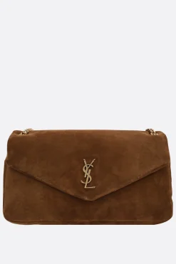 borsa a spalla Calypso large in suede