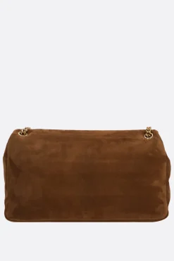 borsa a spalla Calypso large in suede
