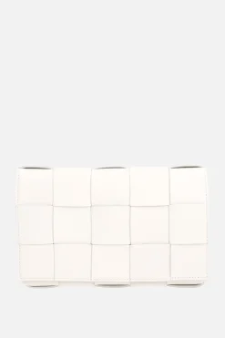 borsa a spalla Cassette in Maxi Intrecciato nappa