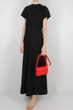 borsa a spalla Cassette mini in Maxi Intrecciato nappa