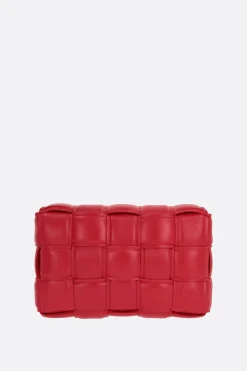 borsa a spalla Cassette mini in Intrecciato nappa imbottito