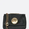 borsa a spalla Chloé Heritage small in pelle martellata