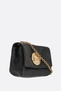 borsa a spalla Chloé Heritage small in pelle martellata