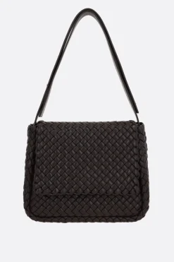 borsa a spalla Cobble in Intrecciato nappa imbottito