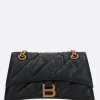 borsa a spalla Crush small in pelle matelassé