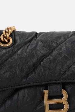 borsa a spalla Crush small in pelle matelassé
