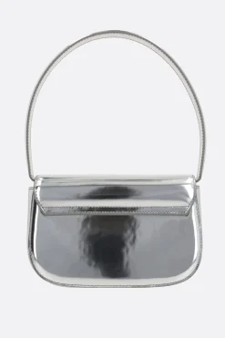 borsa a spalla 1dr in pelle specchiata