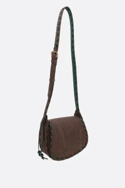 borsa a spalla Drya Arnica 1984 in canvas resinato