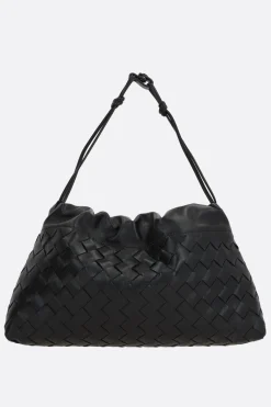 borsa a spalla Dustbag Notte in Intrecciato 15