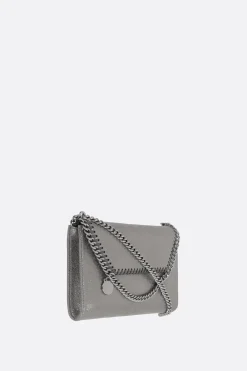 borsa a spalla Falabella micro in Shaggy Deer